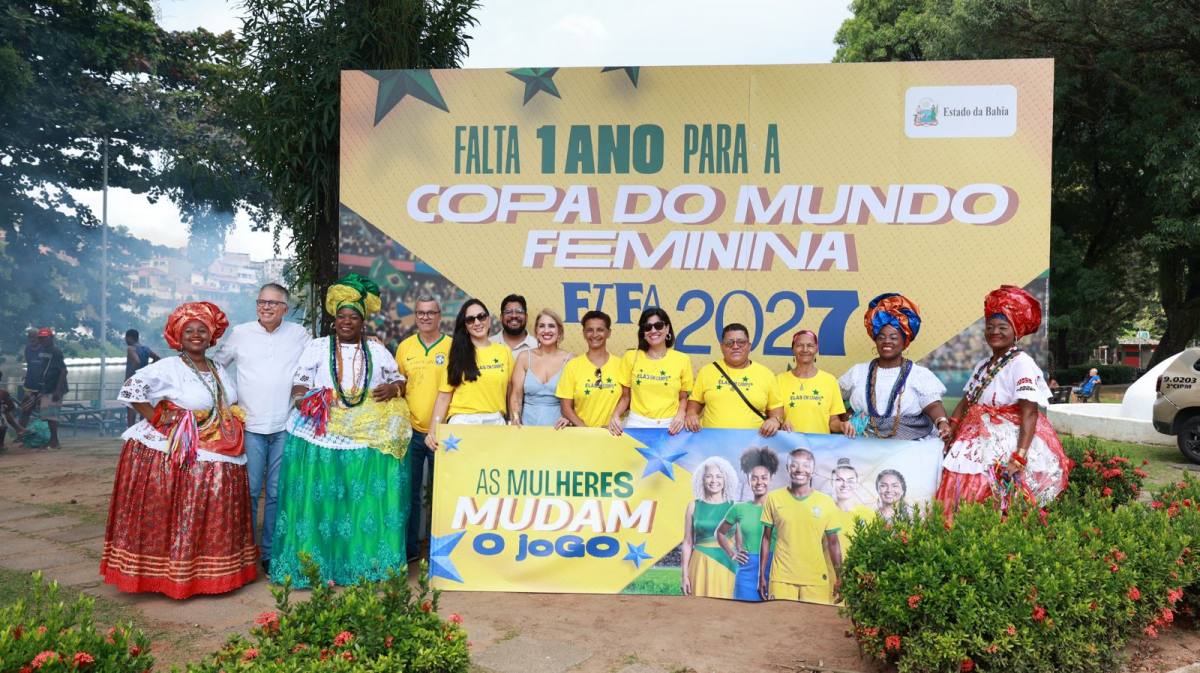 Bahia inicia contagem regressiva para o Mundial Feminino de 2027